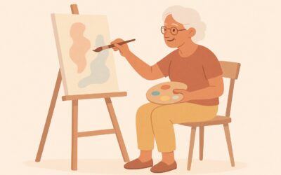 Cómo pintar ayuda a las personas mayores